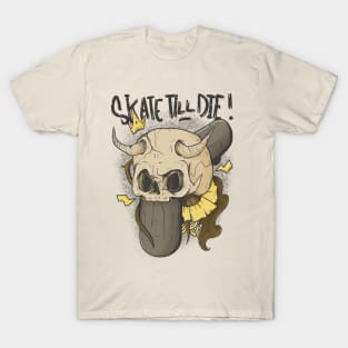 Skull skate design T-Shirt